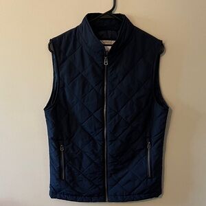 Goodfellow & Co Men's Dark Blue Quilted Vest